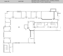 2100 E Route 66, Glendora, CA à louer Plan d’étage– Image 1 sur 1