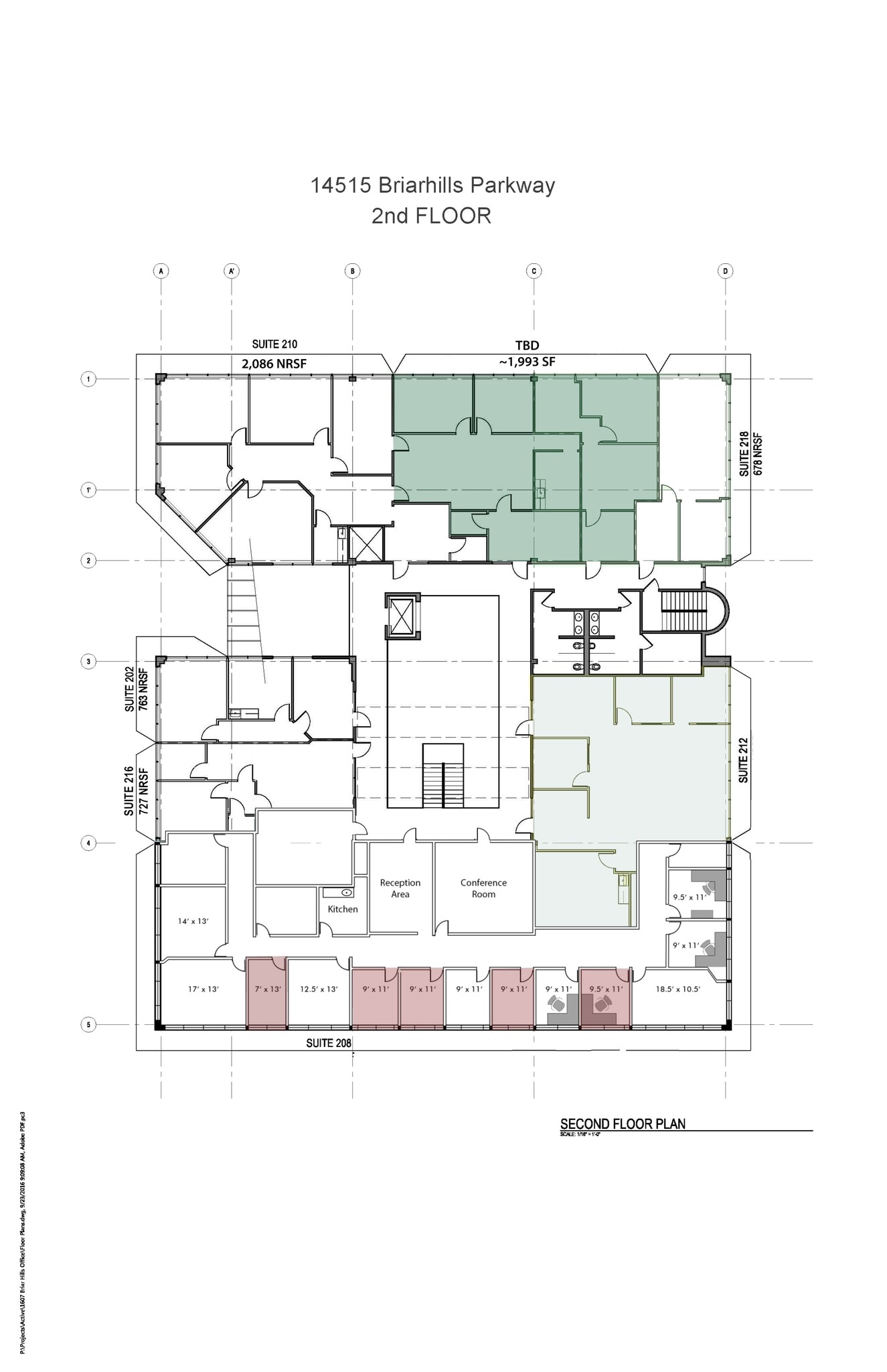 14515 Briarhills Pkwy, Houston, TX à louer Plan de site– Image 1 sur 2