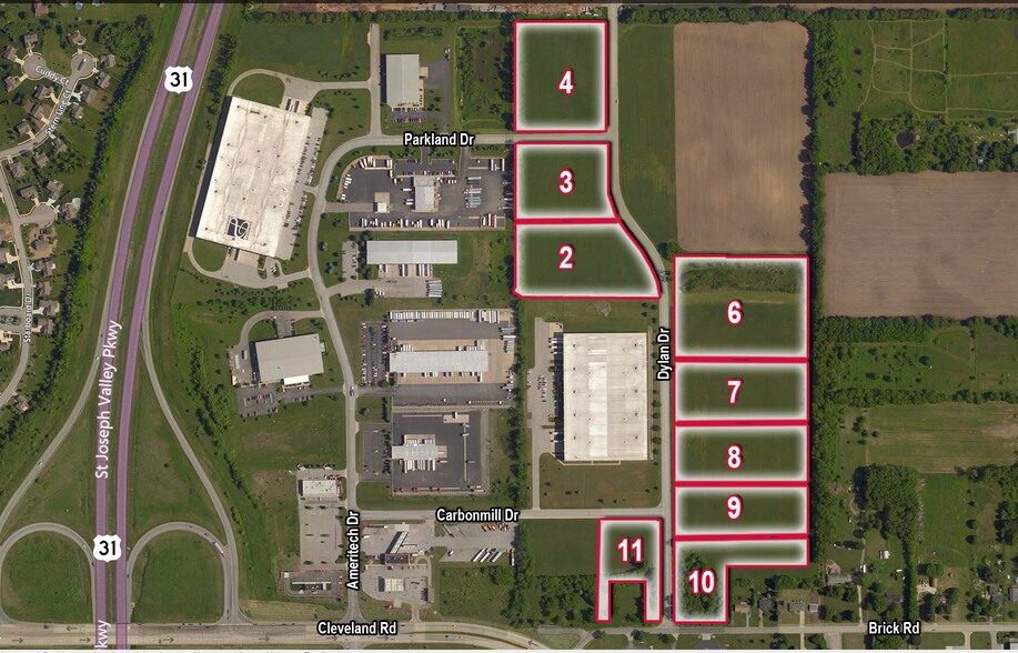 US 31 & Dylan Dr, South Bend, IN à vendre - Photo principale – Image 1 sur 7