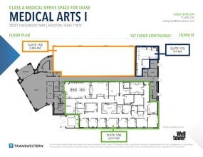 20207 Chasewood Park Dr, Houston, TX à louer Plan de site– Image 1 sur 2