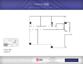 1320 Greenway Dr, Irving, TX à louer Plan d’étage– Image 1 sur 2