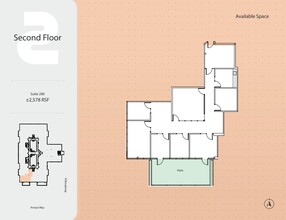 1981 N Broadway, Walnut Creek, CA à louer Plan d’étage– Image 1 sur 1