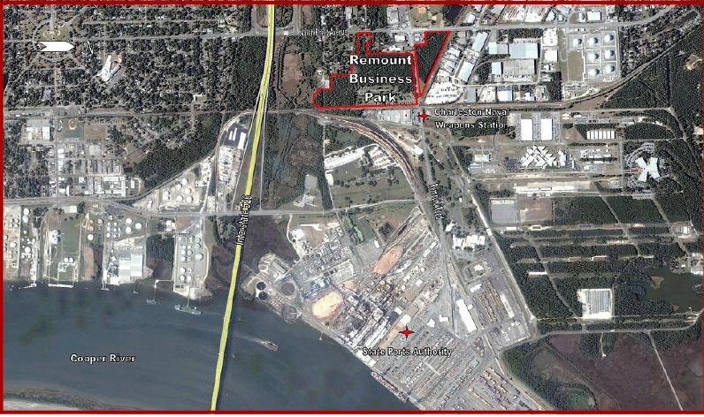 1101 Remount Rd, North Charleston, SC à louer - Aérien – Image 2 sur 14