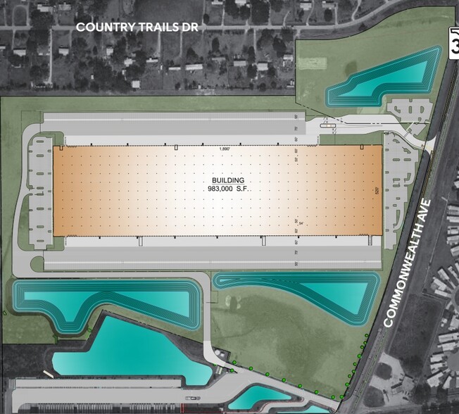 8910 Highway 33, Polk City, FL à louer - Plan de site – Image 2 sur 2