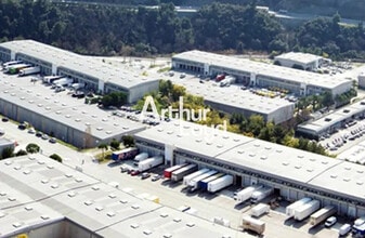 Saint-Jeannet - Vue aérienne vue de carte - Image1