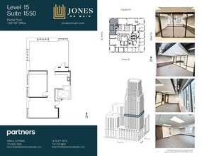 712 Main St, Houston, TX à louer Plan d’étage– Image 1 sur 2