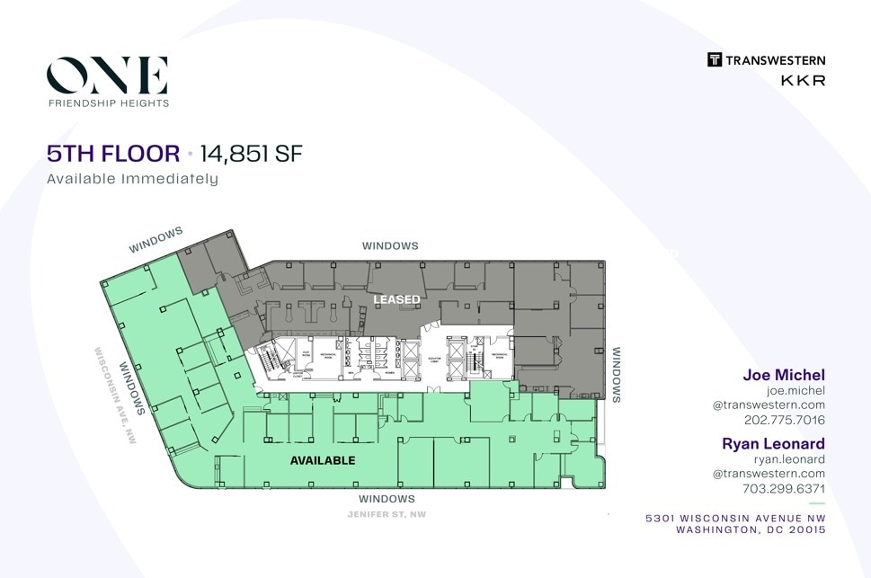 5301 Wisconsin Ave NW, Washington, DC à louer Plan d’étage– Image 1 sur 1