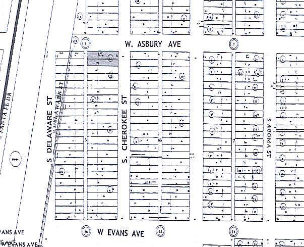 2011 S Cherokee St, Denver, CO à vendre - Plan cadastral – Image 3 sur 5