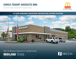 Plus de détails pour SWC W. Missouri Avenue & S. Garfield Street, Midland, TX - Local commercial à vendre