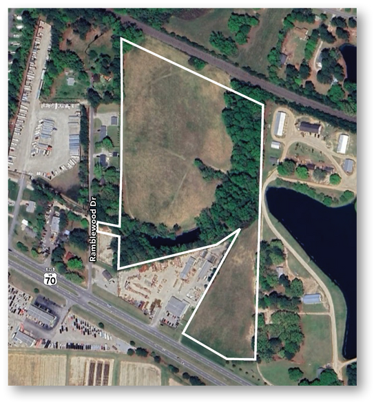 13513 Us-70 Hwy W, Clayton, NC à vendre - Aérien – Image 3 sur 8