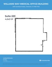 22001 Southwest Freeway, Richmond, TX à louer Plan d’étage– Image 1 sur 1