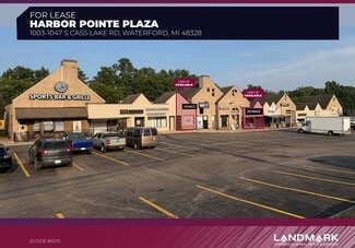 Plus de détails pour 1003-1067 S Cass Lake Rd, Waterford, MI - Local commercial à louer