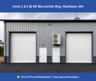 Plus de détails pour 68 Mercantile Way, Mashpee, MA - Industriel/Logistique à vendre