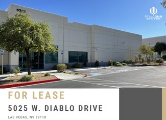 Plus de détails pour 5025 W Diablo Dr, Las Vegas, NV - Industriel/Logistique à louer