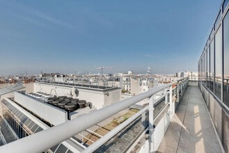 43 Avenue De Clichy, Paris, PAR - Vue aérienne  vue de carte