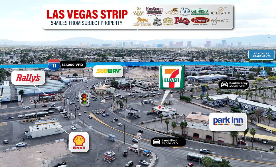 4151 Boulder Hwy, Las Vegas, NV à vendre - Photo de l’immeuble – Image 2 sur 5