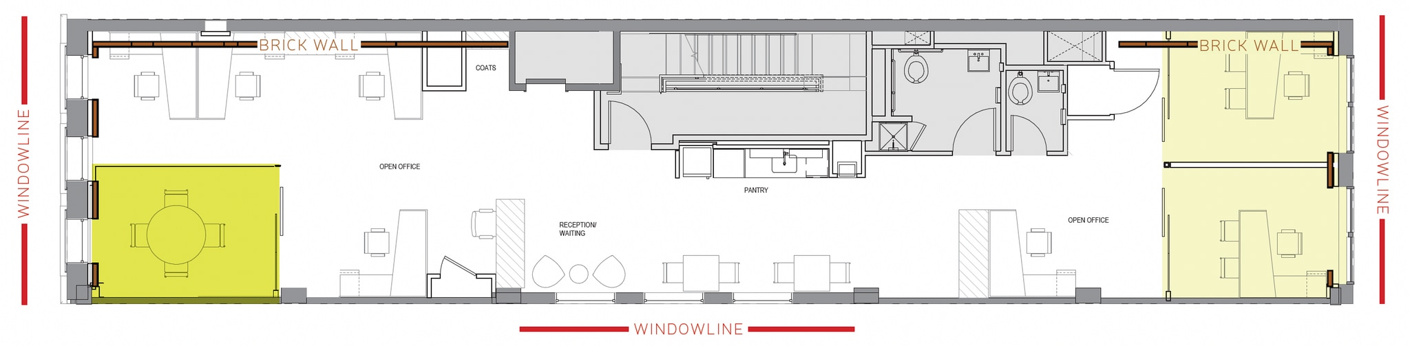 923 15th St NW, Washington, DC à louer Plan d’étage– Image 1 sur 5