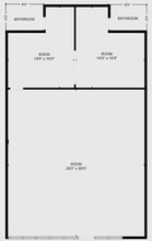 1042-1048 Willow Creek Rd, Prescott, AZ à louer Plan d’étage– Image 2 sur 2