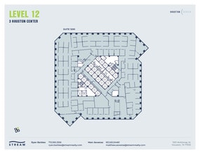 1301 McKinney St, Houston, TX à louer Plan d’étage– Image 1 sur 1