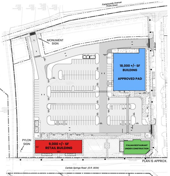 Northside Village portefeuille de 2 biens à vendre sur LoopNet.fr - Plan de site – Image 2 sur 2