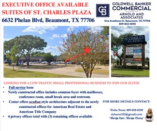 Plus de détails pour 6622-6666 Phelan Blvd, Beaumont, TX - Bureau à louer