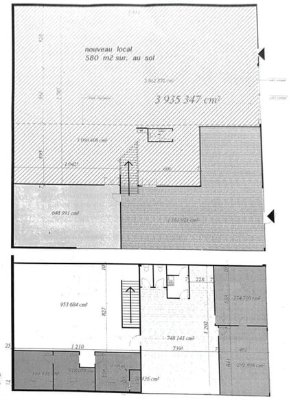Local d'activités dans Aulnay-sous-Bois à vendre - Plan d’étage – Image 2 sur 10