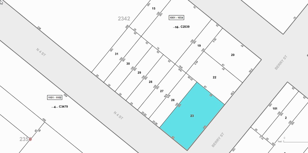 166-174 Berry St, Brooklyn, NY à vendre - Plan cadastral – Image 2 sur 2