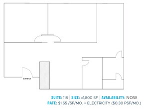 4849 Ronson Ct, San Diego, CA à louer Plan d’étage– Image 1 sur 1