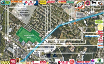 3955 Ashley Phosphate Rd, Charleston, SC - Vue aérienne  vue de carte