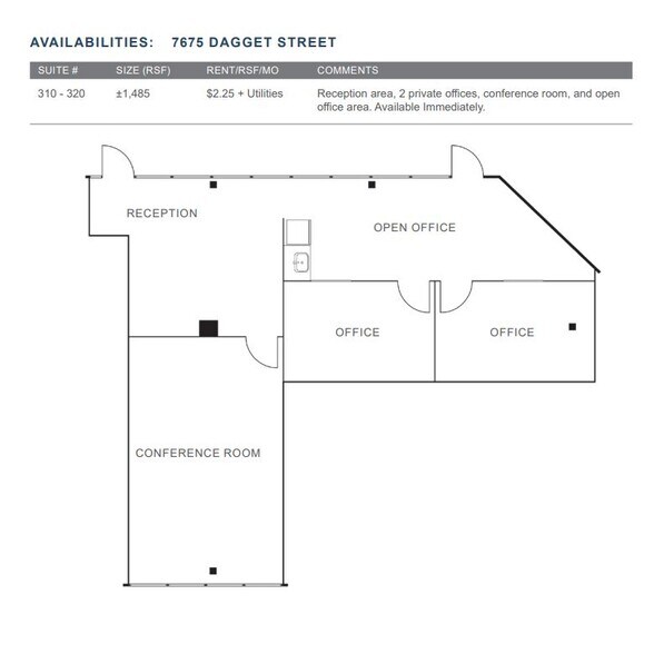 7675 Dagget St, San Diego, CA à louer - Photo de l’immeuble – Image 2 sur 9