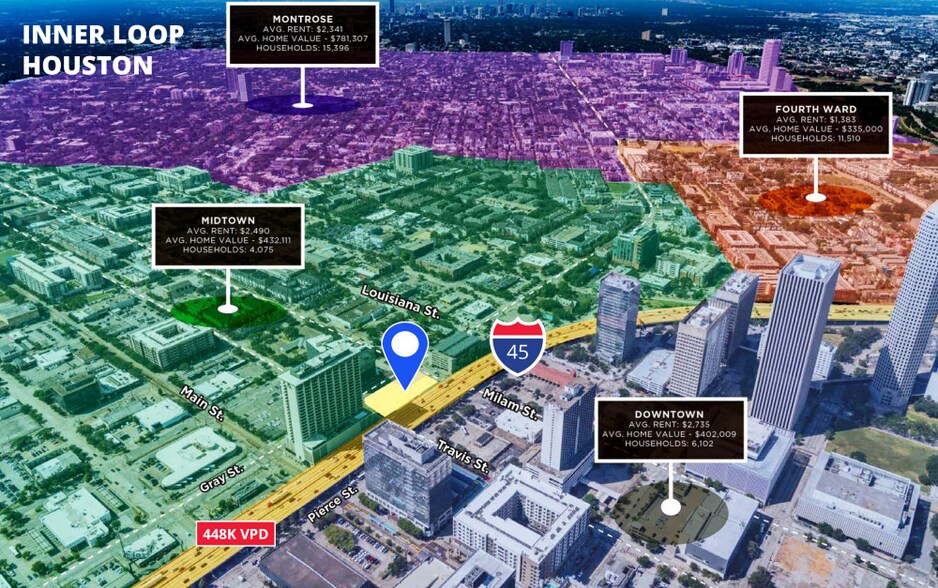 2020 Travis St, Houston, TX à louer - Photo de l’immeuble – Image 2 sur 2