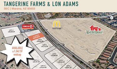SE Tangerine & Lon Adams Rd, Marana, AZ à louer Aérien– Image 1 sur 1