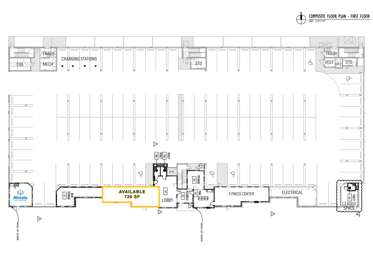 1196 S Washington Ave, Royal Oak, MI à louer Plan de site– Image 1 sur 1
