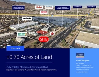 Plus de détails pour W Lake Mead Dr, Henderson, NV - Terrain à vendre