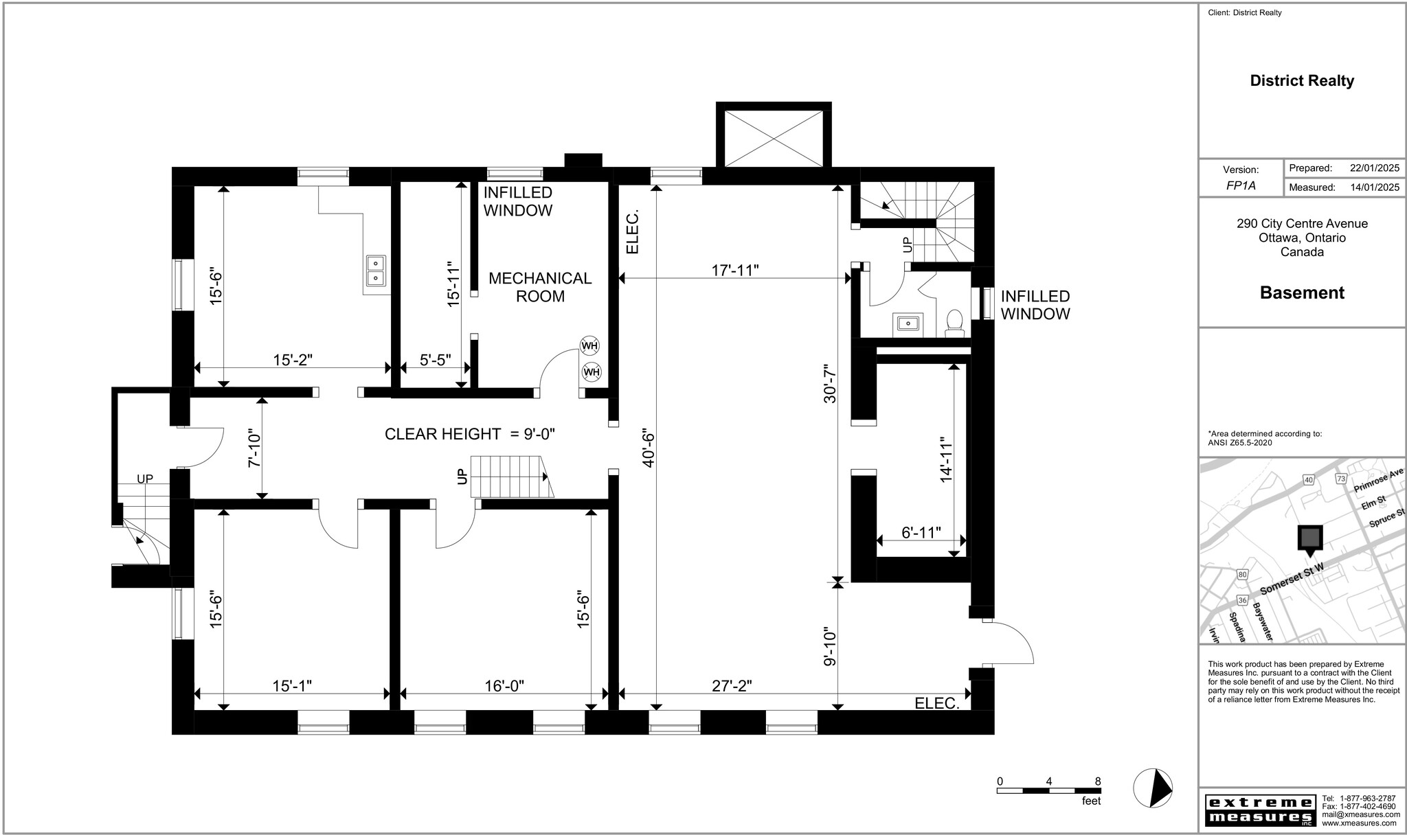 290 City Centre Av, Ottawa, ON à louer Plan d’étage– Image 1 sur 6
