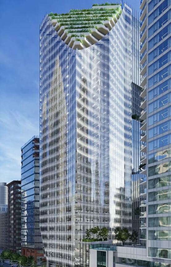 1166 W Pender St, Vancouver, BC à louer Photo de l’immeuble– Image 1 sur 2