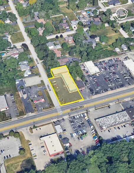 14150-14170 S Cicero Ave, Crestwood, IL à louer - Aérien – Image 3 sur 7
