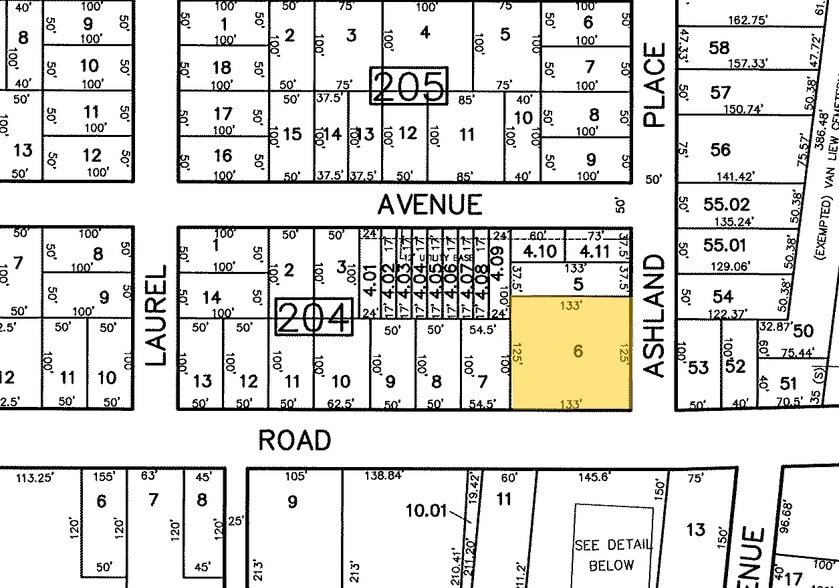 623 Georges Rd, North Brunswick, NJ à louer - Plan cadastral – Image 2 sur 7