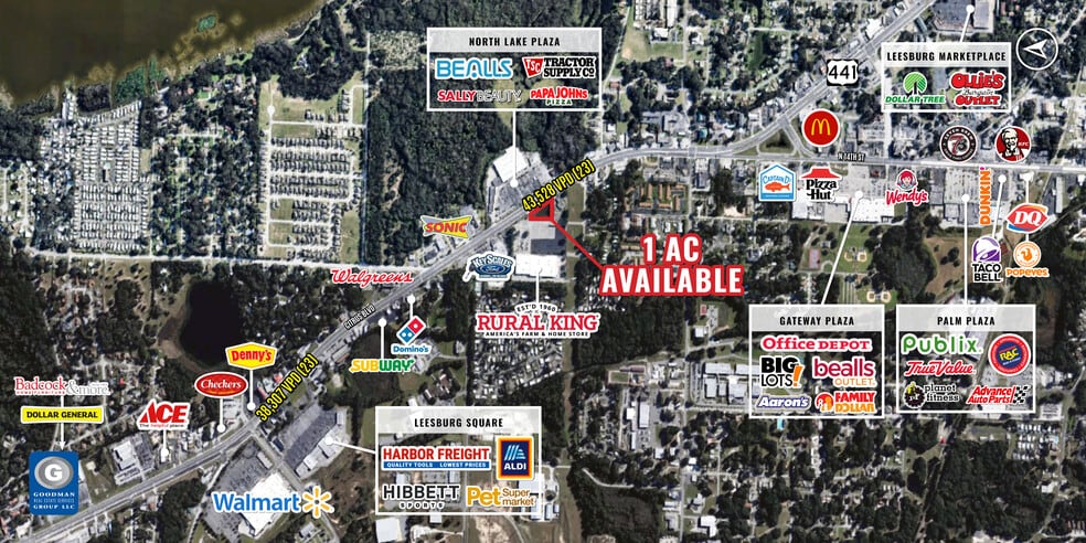 1719 N Citrus Blvd, Leesburg, FL à vendre - Aérien – Image 2 sur 2