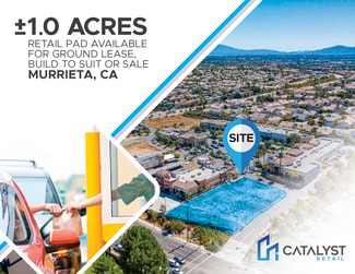 Plus de détails pour 39442 Murrieta Hot Springs Rd, Murrieta, CA - Terrain à vendre