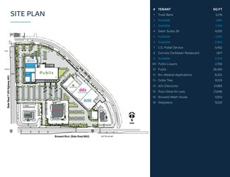 Plus de détails pour 3801-3951 W Broward Blvd, Plantation, FL - Local commercial à louer