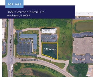 Plus de détails pour 3680 Casimer Pulaski Memorial Dr, Waukegan, IL - Terrain à vendre