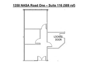 1350 NASA Rd 1, Houston, TX à louer Plan de site– Image 1 sur 1