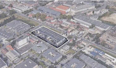 Gennevilliers - VUE AÉRIENNE  vue de carte