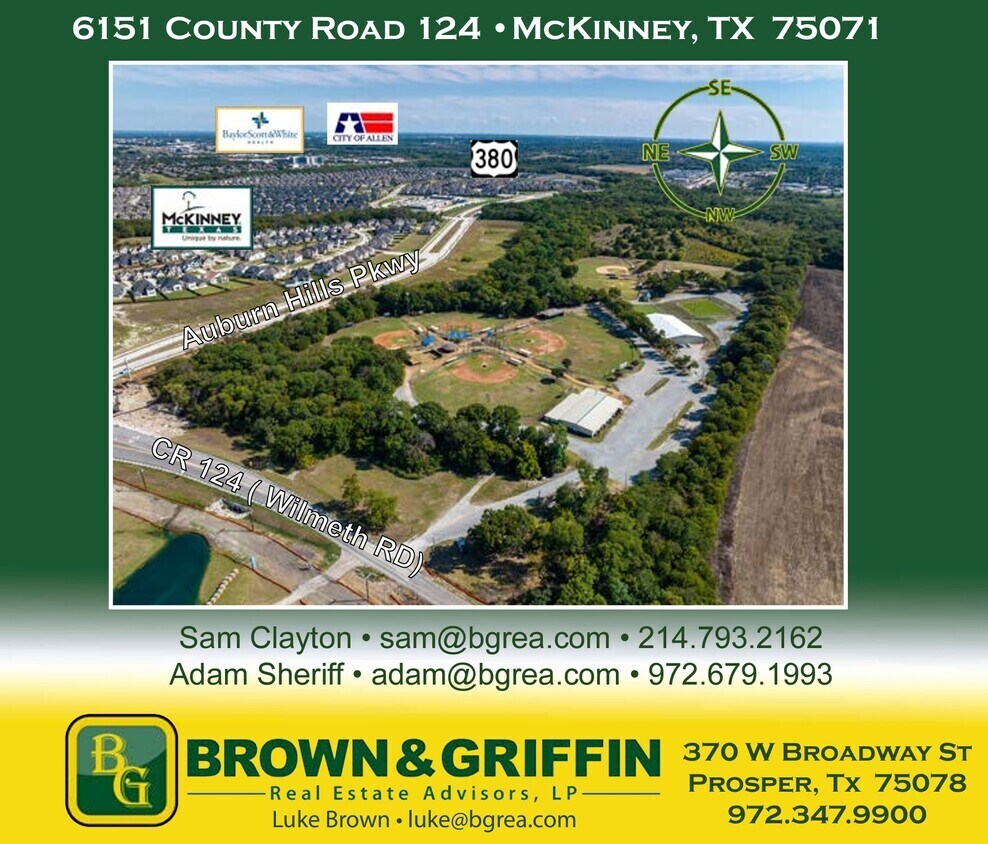 6151 County Road 124, McKinney, TX à vendre Photo de l’immeuble– Image 1 sur 5