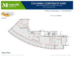 8830 Stanford Blvd, Columbia, MD à louer Plan d’étage– Image 1 sur 1