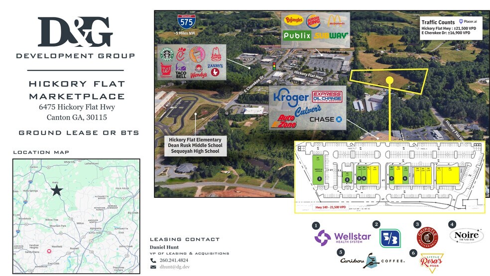 6475 Hickory Flat Hwy, Canton, GA à louer - Photo de l’immeuble – Image 2 sur 6