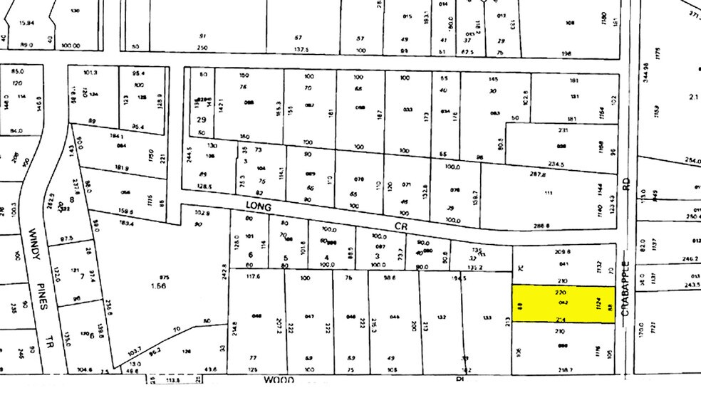 1124 Canton St, Roswell, GA à louer - Plan cadastral – Image 2 sur 3