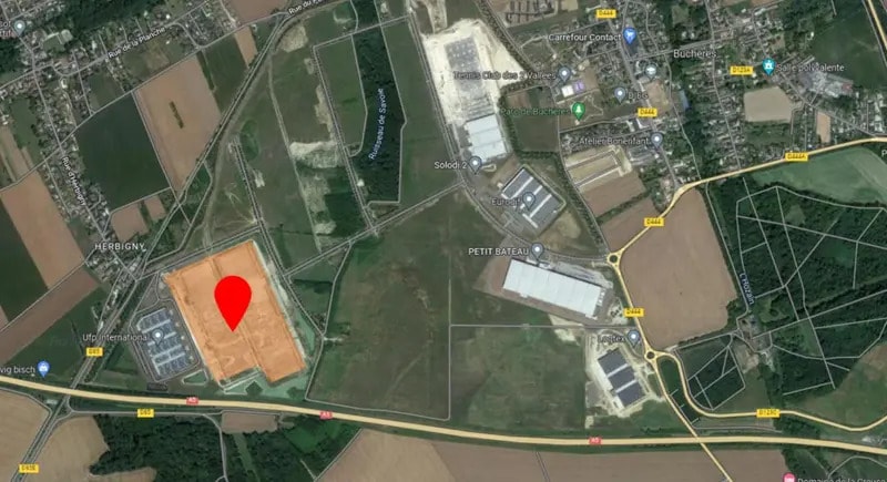Industriel/Logistique dans Saint-Léger-près-Troyes à louer - Aérien – Image 2 sur 4