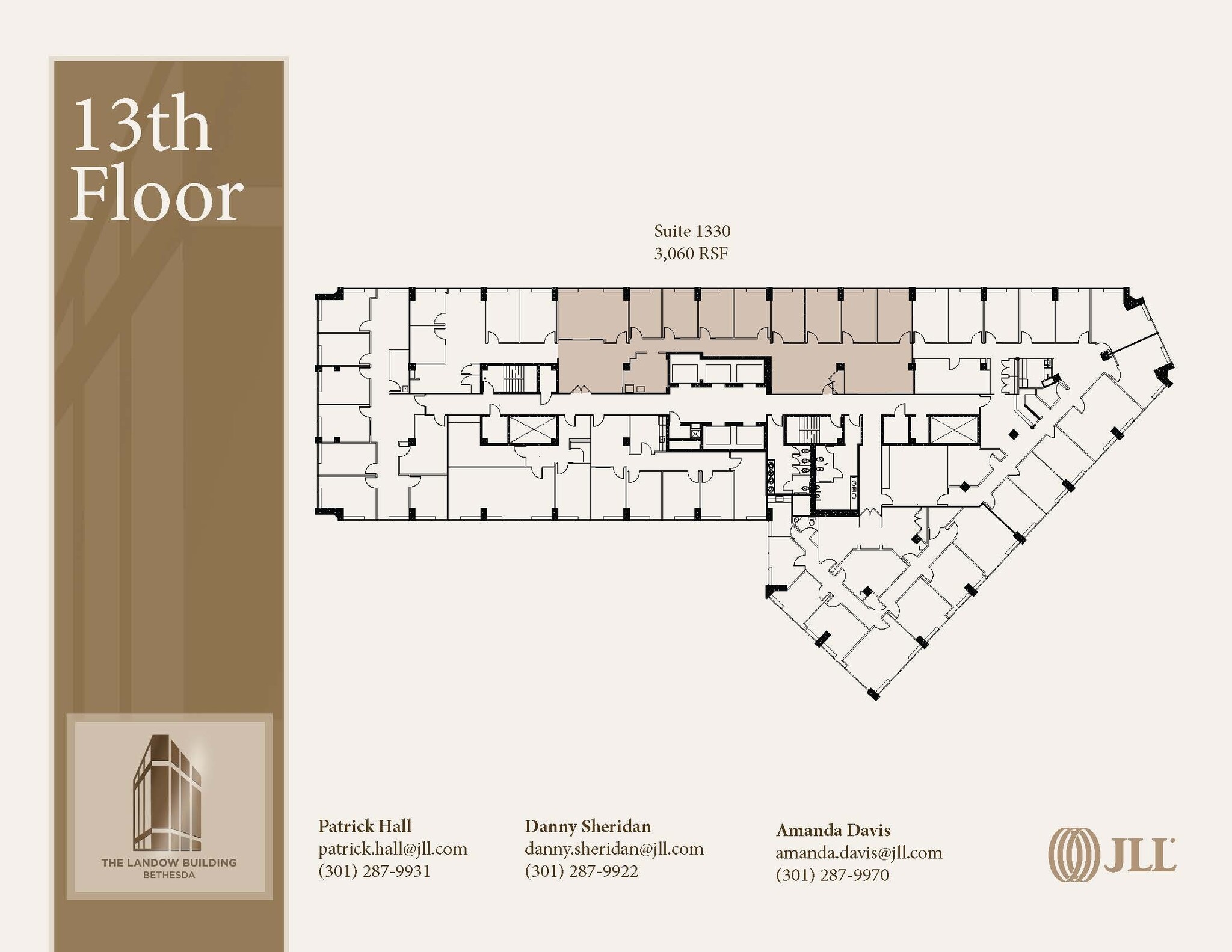 7910 Woodmont Ave, Bethesda, MD à louer Plan d’étage– Image 1 sur 1